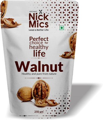 NICKMICS NATURAL WALNUT Walnuts(1 x 250 g)