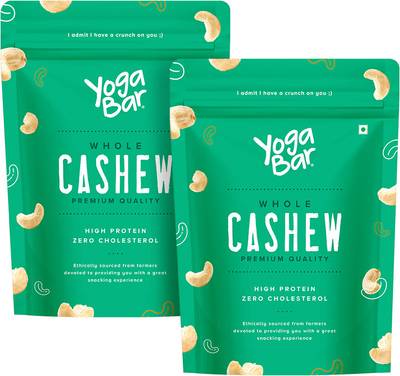 Yogabar Premium Whole Cashew Nuts 1kg Cashews