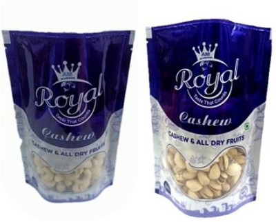 ANDRAMART AM Combo pack of Premium Cashew (Kaju) with Pistachios 1000 gm Cashews(2 x 500 g)
