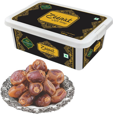 SHARBATI DATES Zeenat Soft Dates (Wet Khajur) Dates(1 x 500 g)