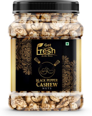 Get Fresh Roasted & Salted Black Pepper Cashew Nuts Cashews(1 kg)