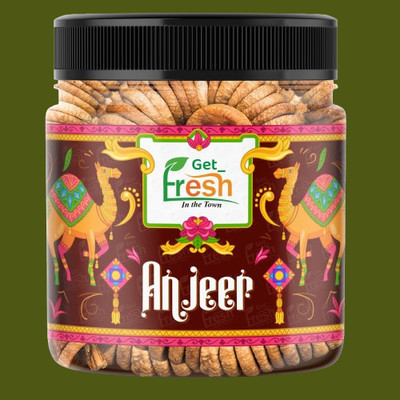 Get Fresh Afghan Anjeer | Natural Sweetness from Afghanistan | Ideal Snack for Fitness Figs(1 x 1000 g)