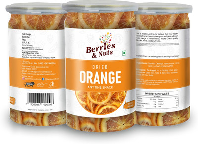 Berries & Nuts Dried Slice Orange(3 x 200 g)