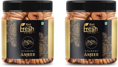 Get Fresh Premium Anjeer Dry Fruits | Dried Figs Combo of (2*250 gm) Jar Packing Figs(2 x 250 g)