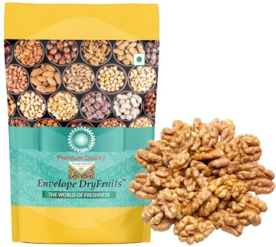 Envelope Dryfruits 1 KG Walnut Kernels 2 Piece | Akhrot Giri | Sharbati Walnut Kernels Walnuts(2 x 0.5 kg)