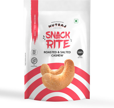 Nutraj Snackrite Cashew Roasted & Salted 150g Cashews(1 x 150 g)