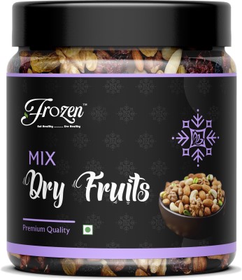 frozen Mix Dry Fruits of Almond|Cashew, Apricot,|Green and Black Raisin| Dried Kiwi Filbert Nuts(250 g)