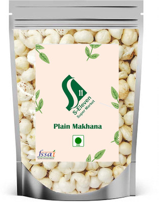 S Eleven Super Market Regular Handpicked Lotus Seed Pop/Fox Nuts Big Size Phool Makhana Fox Nut(1 x 100 g)