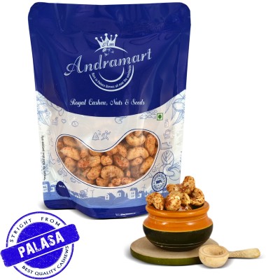 ANDRAMART AM Premium Chat Masala Cashew (Kaju) 1000 gm (4x250) Cashews(1000 g)