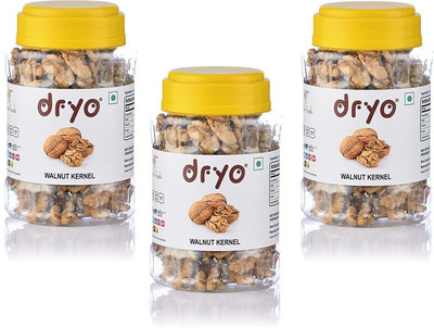 dryo 900 GM Premium Fresh Walnut Kernels/Walnuts without Shell/Akhrot Giri, Healthy & Delightful, Used for Snacking, Ingredient for Recipes, Cuisines & Desserts, Vaccum Pack (300 GM*3) Walnuts(3 x 300 g) dryo 900 GM Premium Fresh Walnut Kernels/Walnuts without Shell/Akhrot Giri, Healthy & Delightful, Used for Snacking, Ingredient for Recipes, Cuisines & Desserts, Vaccum Pack (300 GM*3) Walnuts(3 x 300 g)