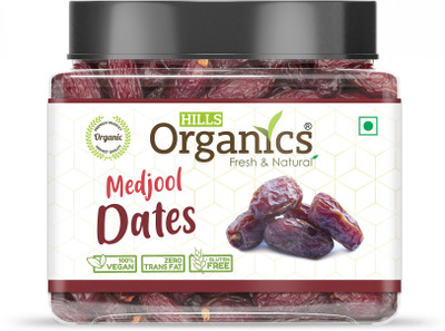 Hills Organics Premium Mejdool Dates Dry Fruits Dates(500 g)