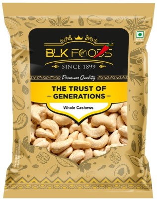 BLK FOODS Select 500g Whole Cashews Nuts (Crunchy Kaju) Cashews(500 g)