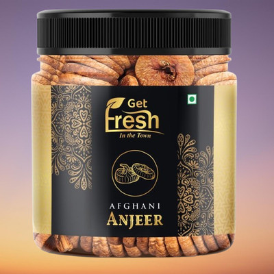 Get Fresh Dry fruits Afghani Anjeer-Dried Figs 1 kg || Figs(1 x 1000 g)