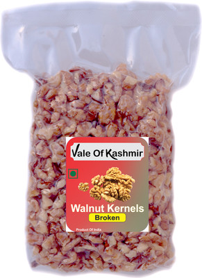 vale of kashmir Walnuts Without Shell Broken , Walnut Kernels Broken Kashmiri Walnuts(1 x 250 g)