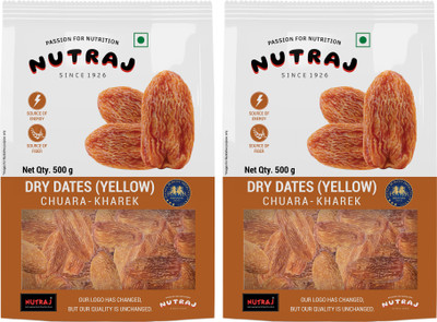 Nutraj Dry Dates Chuara 1 Kg, Dry Fruits Khajur 500g, Dry Dates(2 x 0.5 kg)
