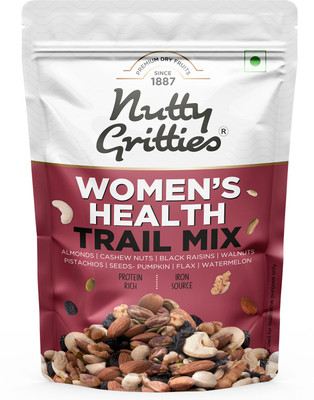 Nutty Gritties Women's Health Mix 200g | 8 Superfoods like Mixed Seeds Assorted Seeds & Nuts(1 x 200 g)