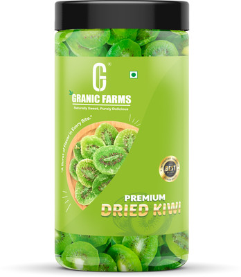 Granic Farms Premium Dried Sliced Kiwi | Dry Fruits Dried Kiwi(1 x 200 g)