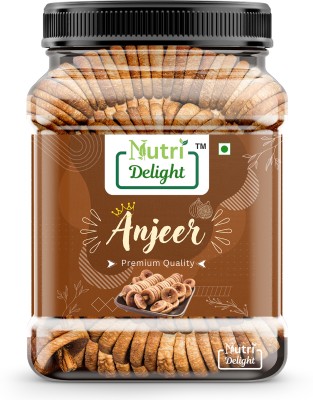 Nutri Delight Dry fruits Afghani Anjeer-Dried Figs 500 Gram Afghanistan Anjir Figs(500 g)