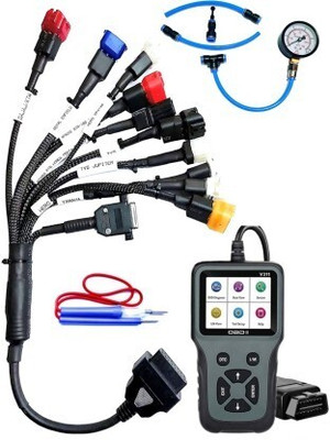 RG V311 Scanner + Continuity Tester All BS6 Bike Universal Cable OBD Interface