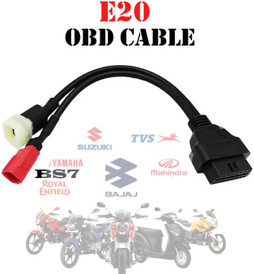 Xsentuals OBD-II (OBD2) 16 pin to 6 pin compatible with HONDA bikes OBD Interface