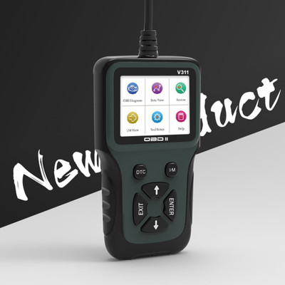 Xsentuals V311 OBD2 Scanner Color LCD Screen Diagnostic Tool OBD Interface