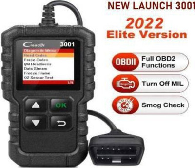 Xsentuals CReader 3001 BS6 Bike Scanner - Essential Diagnostic Device for Two-Wheelers OBD Reader