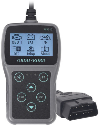 Xsentuals All Bs6 Bike Scanner MS310 Obd Scanner Tool w/t Bluetooth Connectivity OBD Interface