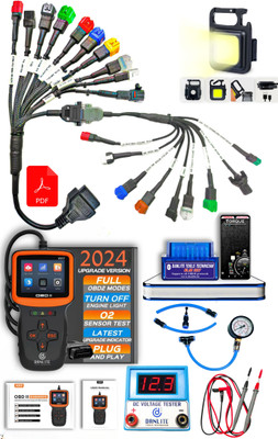 Danlite Tools Technician Danlite Alpha Combo V317 OBD Scanner Bs6-Bs7 Bikes OBD Reader OBD Reader