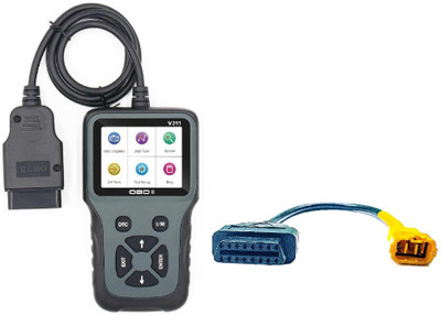 RG BS6 Bike Scanning Cable for Hero with V311 OBD-II Scanner OBD Reader