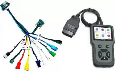 RG BS6 Bike Cable 11 Universal Cord V311 OBD Scanner Work On All BS6 Bikes OBD Reader