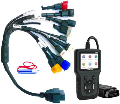 RG BS6 Bike 9 CORD CABLE+ V311 ) work all Bikes OBD Interface OBD Reader