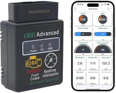 JN STORE Auto Diagnostic Car Scanner Wireless OBDII OBD2 Tool ELM327 OBD Reader