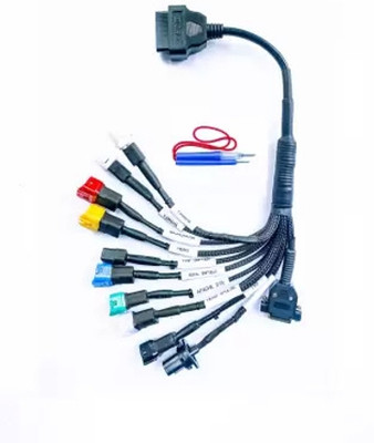 Xsentuals NEW 11 Connectors Work on all BS6 Bike OBD Interface free continuity tester OBD Reader