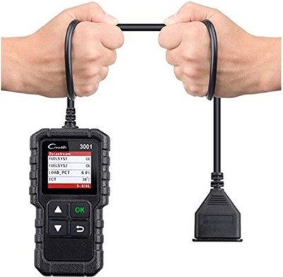 RG All BS6 Bike OBD2 Scanner: CReader 3001 - Diagnostic Tool OBD Reader