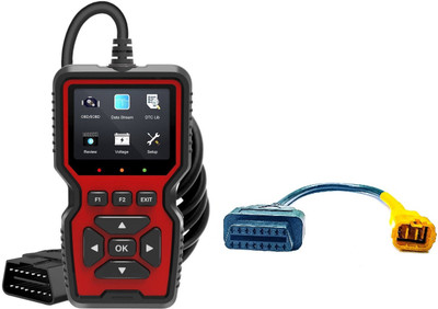 RG BS6 Bike Scanning Cable for Hero with V519 OBD-II Scanner OBD Reader