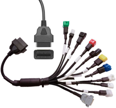 Oritool Multipin Converter Cable 11 Types OBD-II (OBD2) 16 pin Reader OBD Interface