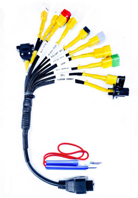 Danlite Tools Technician Bs6 11 cord cable yellow version fast connectivity free continuity tester OBD Reader