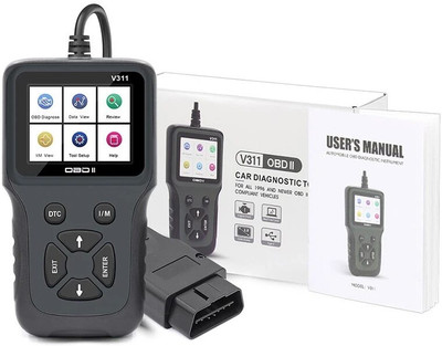 Xsentuals V311 Bs6 Bike LED 2.8 Inch Color Screen OBD2 Scanner 8-36V OBD Interface