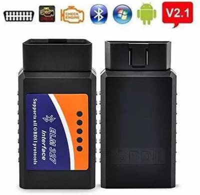 DANLITE TOOLS AND TECHNICIAN ELM327 Bluetooth OBD II V2.1 Wireless OBD2 adapter/Bike Scanner with Software OBD Reader