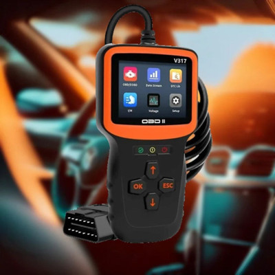 RG V317 WITH BIKE CABLE OBD Reader