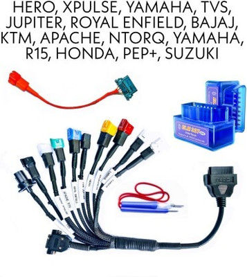 Xsentuals Bs6 cable OBD-II 16 pin Smart MultiPin Converter Cable With OBD Adapter OBD Interface