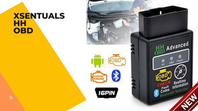 Xsentuals HH OBD Advanced OBDII OBD2 ELM 327 Auto Scanner OBD Tool OBD Interface