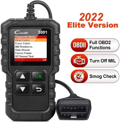 Xsentuals CReader 3001 BS6 Bike Scanner - Comprehensive Diagnostic Solution for Bikers OBD Reader