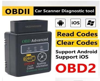 PPSACCESSORIES Advanced OBD2 V1.5 ELM327 Adapter Car Diagnostic tool Scanner Support All OBDII OBD Reader