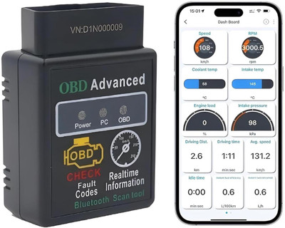 JN STORE Smart Bluetooth Auto Diagnostic OBDII OBD2 Car Tool ELM327 OBD Reader