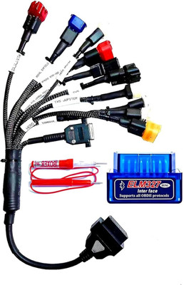 RG Bs6 Bike Obd Cable And Elm 327 Scanner For All Bs6 Bikes OBD Reader