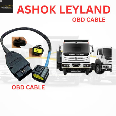 CARAUTOCARE Ashok layland BS4 24v obd cable OBD Reader