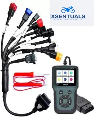 Xsentuals BS6 Bike V311 Obd Scanner + 11 coupler Obd Cable OBD Interface