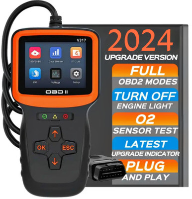 RG V317 OBD-II Scanner For BS6-BS7 Bikes & Cars OBD Reader