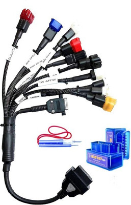 Xsentuals BS6 Bikes Cables and Scanner: Optimize Performance of All Indian BS6 Motorcycles OBD Reader